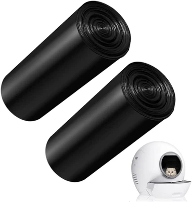 ELS PET 2 Packungen Ersatzabfallsäcke, Katzenstreu Abfallbehälter Beutel für Katze