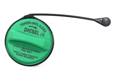 Fits 2008-2017 Ford F250 F350 F450 F550 Super Duty Diesel Gas Cap Fuel Cap Green - Image 1 of 4