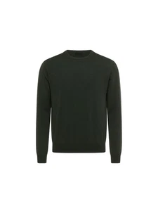 Maglione Gran Sasso da uomo, in pura lana vergine, colore verde - Imagen 1 de 4