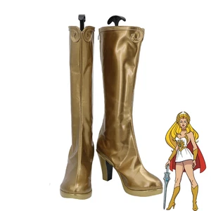 She-Ra und die Prinzessinnen der Macht Prinzessin Adora Schuhe Cosplay Damen Stiefel - Bild 1 von 5