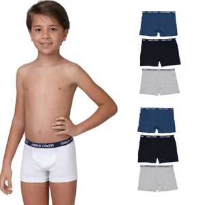 Gruppo 6 boxer ragazzo in cotone elasticizzato Enrico Coveri EB4000 - Picture 1 of 2