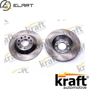 2x BRAKE DISC 6050208 FOR AUDI A6C6 CCAA/CAJA 3.0L CALA 3.2L AUK/BKH 3.1L 6cyl - Picture 1 of 6
