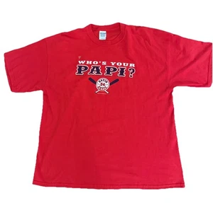 Boston Red Sox Shirt Who’s Your Papi David Ortiz Vintage XXL - Picture 1 of 6