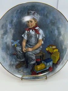 Reco El Mundo de los Niños John McCelland CUANDO CREZCA 10.5" Plato Coleccionista - Imagen 1 de 3