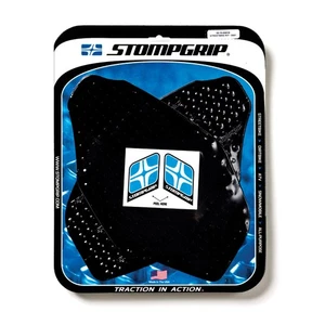 STOMPGRIP TANK PADS SUZUKI 2003-09 SV650 2003-07 SV1000 STOMP GRIP – BLACK - Picture 1 of 1