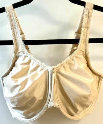 Wacoal 855192 Basic Instinct Size 34DDD Beige Underwire Minimizer Bra #496 - Image 1 of 4