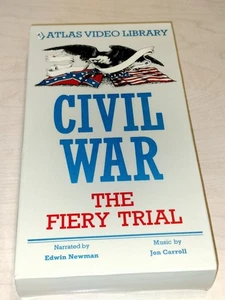 Civil War: The Fiery Trial (VHS, 1988) Atlas Video Library - Picture 1 of 2