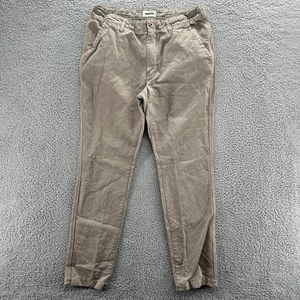 Taylor Stitch Pants 34 Brown Casual Career Golf Travel Tapered Chino Pants 34x33 - Picture 1 of 12