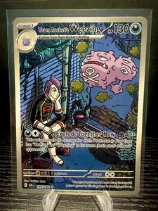 Team Rocket's Weezing 199/182 SV10 Destined Rivals IR Pokemon TCG Card NM - Picture 1 of 2