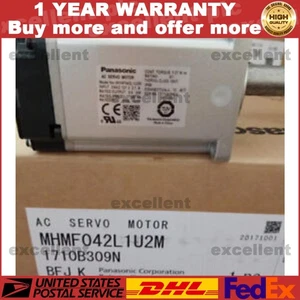 US Free TAX MHMF042L1U2M OEM New For Panasonic MHMF042L1U2M AC Servo Motor NEW - Picture 1 of 4