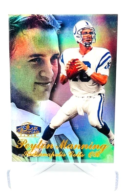 1998 Flair Showcase Peyton Manning RC Row 3 #3 Indianapolis Colts Rookie Card - Image 1 of 3