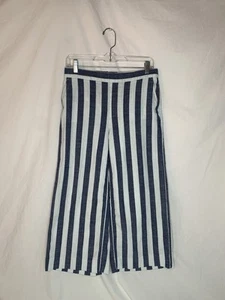 Banana Republic Factory women’s Rowan wide leg pants size8P crop pockets - Picture 1 of 11