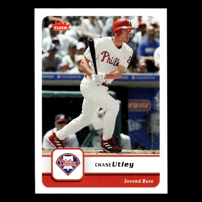 Бейсбольная карточка Chase Utley No259 2006 Fleer Philadelphia Phillies MLB почти как новая - Изображение 1 из 3