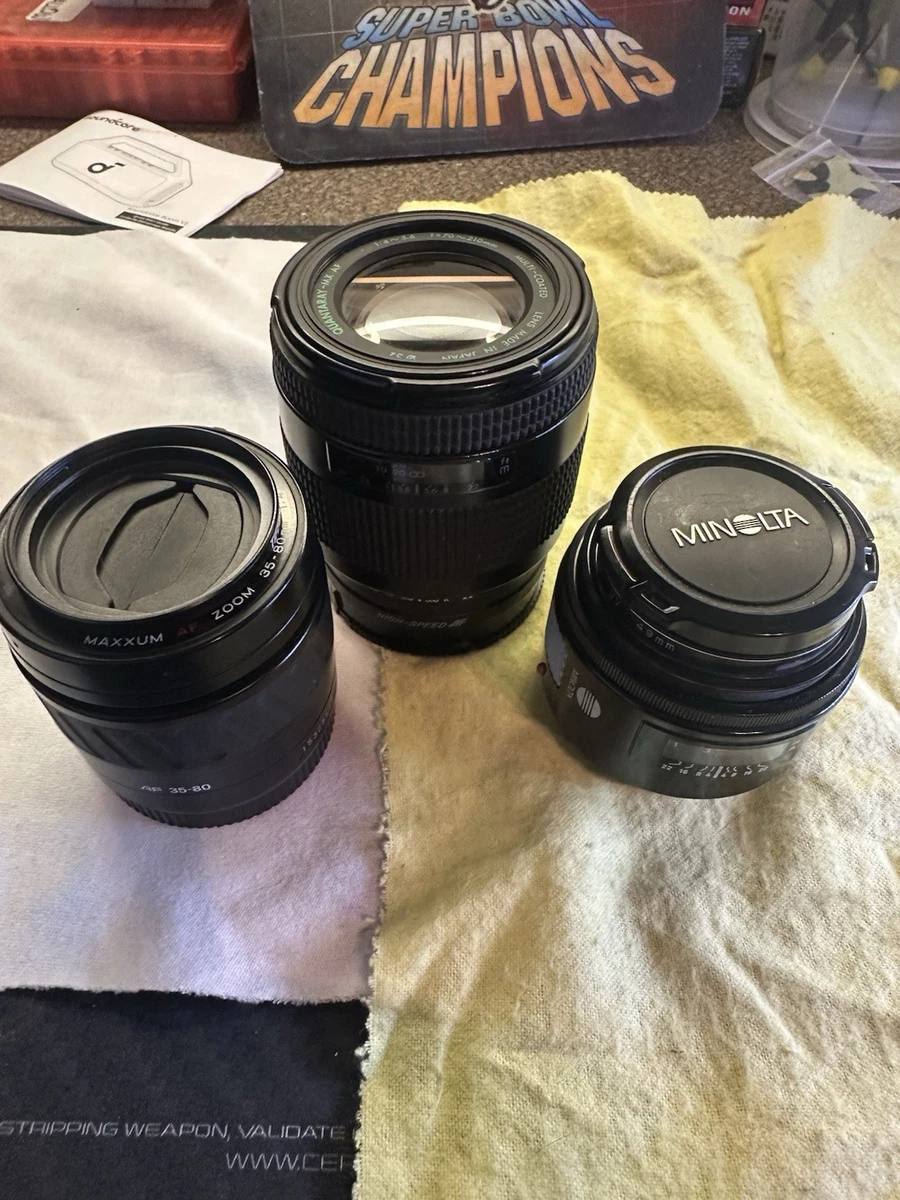 Minolta f/2 Camera Lenses 28mm Focal for sale | eBay