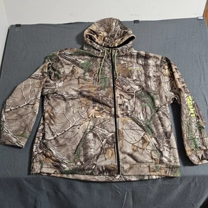 Real Tree 3XL Full Zip Camouflage Hoodie With Scent-Factor - Picture 1 of 8