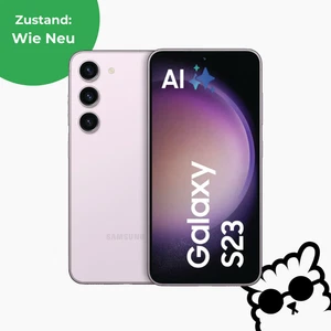 Samsung Galaxy S23 SM-S911B/DS 256GB 5G Lavender, Violett , Zustand: Wie Neu - Bild 1 von 7