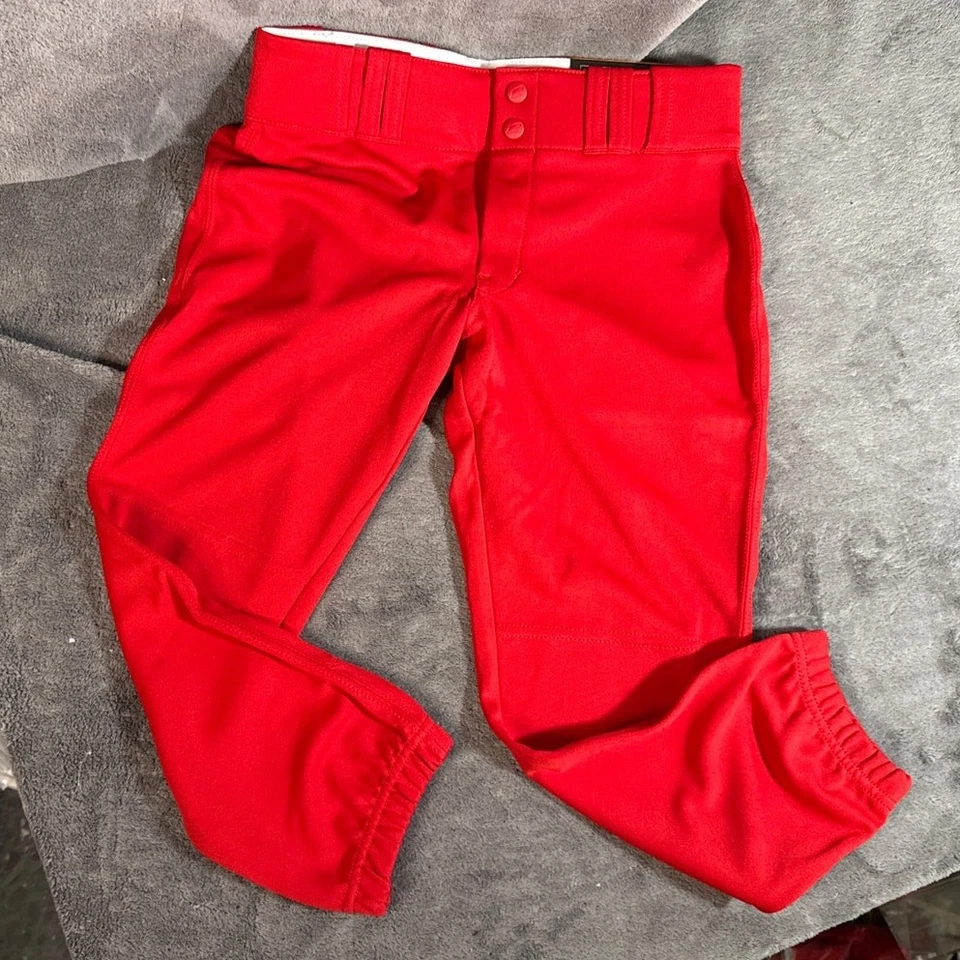 Champro Tournament Low-Rise Women's Fastpitch Softball Pant - Scarlet - Small