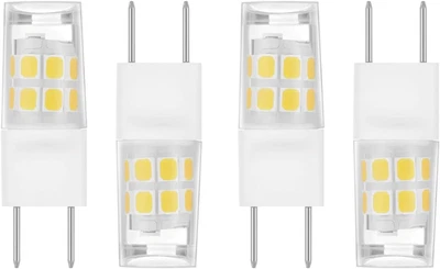 T3 JC G8 Bi-Pin Light WB25X10019 Microwave Light Bulbs Equivalent G8 Halogen 20W - Image 1 of 4