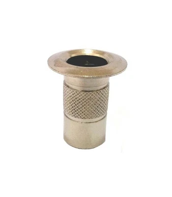 POZZETTO PER PAVIMENTI SENZA MOLLA FLANGIATO IN OTTONE NICHELATO IBFM 474/N