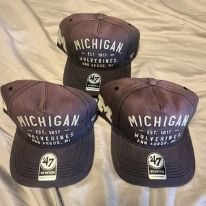 Michigan Wolverines 47 Anhängerkupplung Laramie Neu mit Etikett Menge 3 $126 - Bild 1 von 5
