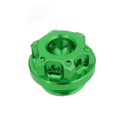 Tampa de enchimento de óleo CNC clássica verde para Kawasaki Z1000 10-18 17 16 15 14 13 12 11 - Imagem 1 de 4