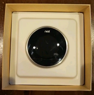 Nest 2nd Generation Learning Silver Programmable Thermostat - Image 1 of 4