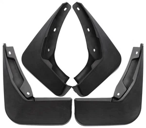 Mud Flaps For 2011-2015 Audi A6 C7 Estate Avant Genuine Full Set Splash Guards - Picture 1 of 7