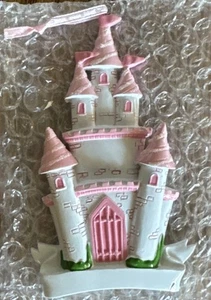 Polar X Pink Princess Castle Baby Girl Personalize It Yourself Ornament - Picture 1 of 2
