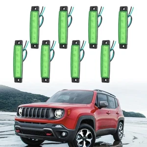 Rock Light 8pcs For JEEP Lamp Low Power Over 50000 Hours Rear / Side UTV - Picture 1 of 12