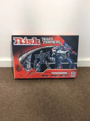 RISK Transformers Cybertron Battle Edition Board Game Parker Bros Complete - Image 1 of 4