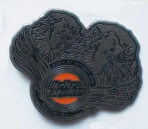 * Pin's Pin - MOTO - N° 10 HARLEY-DAVIDSON 2 AIGLES - Imagen 1 de 1
