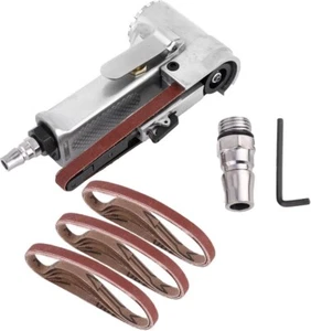 Pneumatische Bandschleifer luftbetrieben 1,5 PS 6 cfm Druckluftwerkzeuge 3/8" Hand Mini Band - Bild 1 von 6