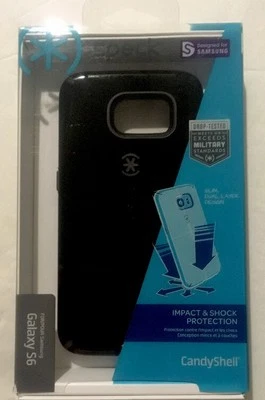 Funda Speck CandyShell - Negra/Gris Pizarra para Samsung Galaxy S6 #71765-B565 Foto 1 de 3