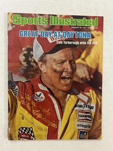 1977 Sports Illustrated DAYTONA 500 Cale YARBOROUGH No Label WINS DAYTONA 500 - Picture 1 of 1