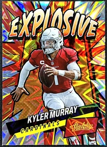 2022 Panini Absolute Kyler Murray Explosive Case Hit SSP Cardinals Football #E7 - Picture 1 of 2