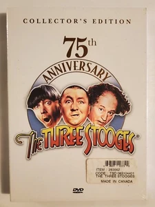 The Three Stooges - 75th Anniversary Collector's Edition (DVD, 2004) NEW Sealed - Picture 1 of 2