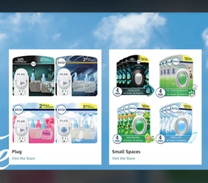 Febreze Plug in Air Freshener and Odor Eliminator, Scented Oil Refill Gain - Picture 1 of 24