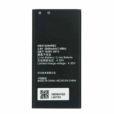 Batteria per Huawei ASCEND G615 Y550 Y5 Y635 Y625 Y560 come HB474284RBC 2680mAh