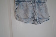 Women's Mini Shorts by Dots Size XL Denim Blue in color Rn 93201