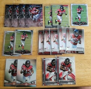 Devonta Freeman Rookie Lot (18) Topps Chrome Topps Strata Falcons Ravens - Picture 1 of 1