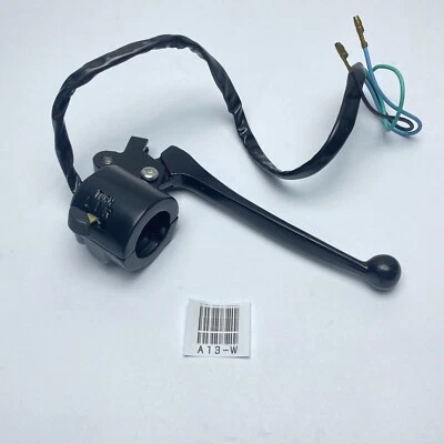 Interruptor de manija embrague negro diestro Suzuki A100 A50 AC50 A80 GT100 T125 RV90 3 cables Foto 1 de 4