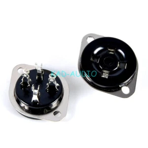 2 PIEZAS Amplificador Estilo EE. UU. 4 Pines Tubo de Baquelita Chasis para 2A3 300B 45 50 U4A - Imagen 1 de 6