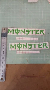 Monster enery drink stickers/decals x2 - Picture 1 of 3