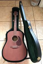 BARELY PLAYED Martin D-15 Mahogany Acoustic Guitar  + CASE & NEW STRAP, Yr  2000 for sale