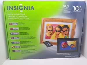 Insignia 10” Digital Picture Frame W/2 Interchangeable Frames 15:9 - Picture 1 of 12