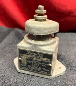 Vintage Cornell-Dubilier Faradon Condenser / Capacitor UC 1842 , .004uF , 5000V - Picture 1 of 9