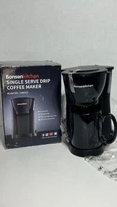 Bonsenkitchen Single Serve Drip Coffee Maker W/ Mug~Ground Coffee Only~CM8103 - Picture 1 of 4
