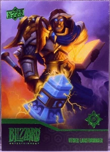 2023 Upper Deck Blizzard Legacy HearthStone Uther Lightbringer #114 poco común - Imagen 1 de 2
