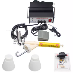 Portable Powder Coating System Paint Gun Coat Electrostatic DIY Spraying Machine - Bild 1 von 8