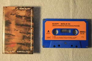 V/A - Sleep? Berlin '84 cassette Die Haut Die Todliche Doris Einsturzende TESTED - Picture 1 of 1